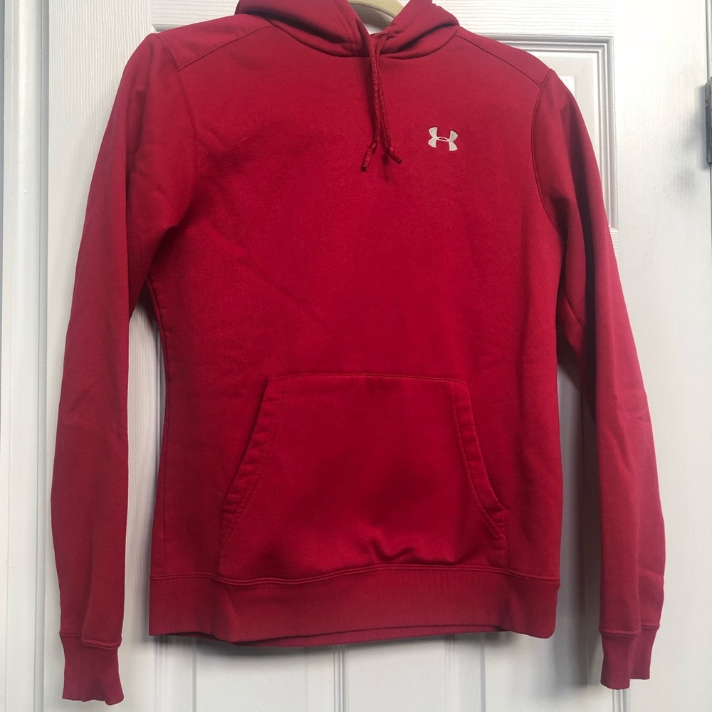 Red Under Armour Sweatshirt Size Small
